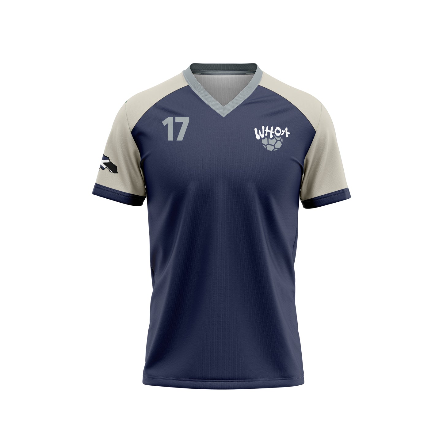 Whoa Charity Short-Sleeve Jersey Blue