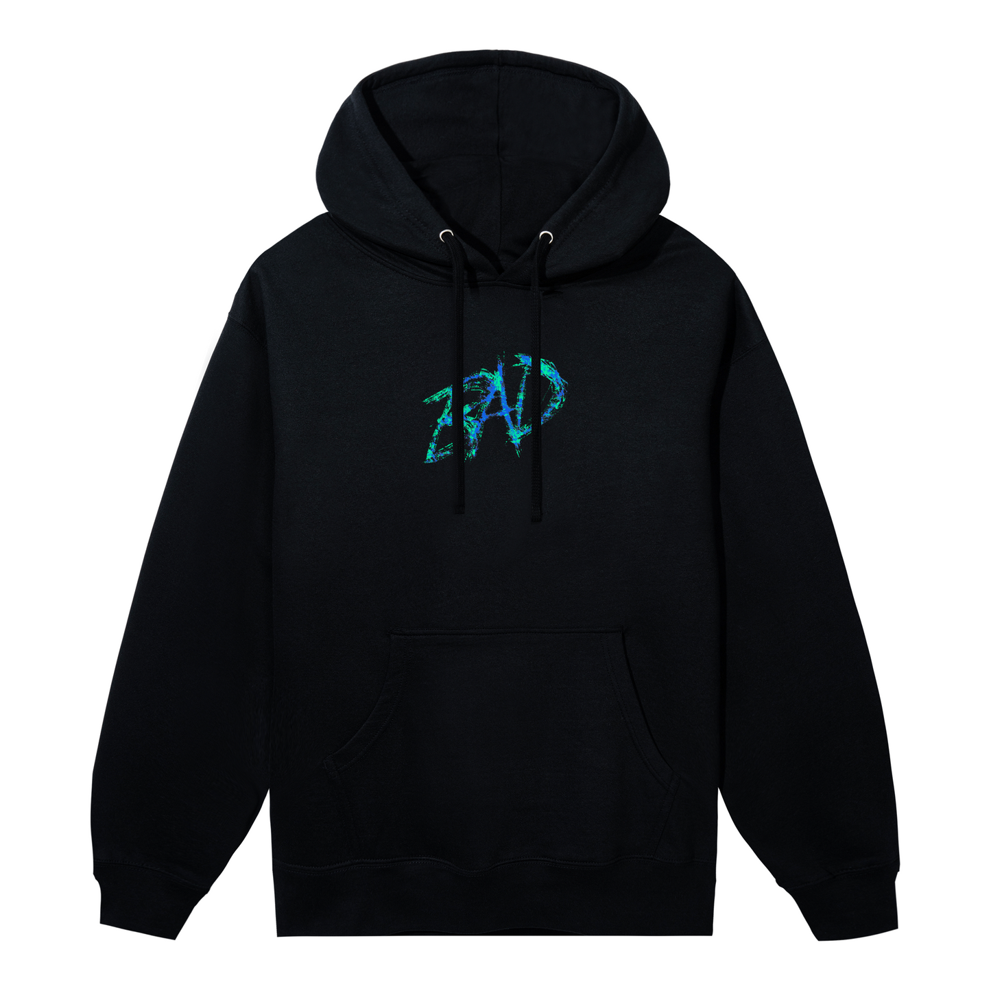 NO END HOODIE BLACK/BLUE