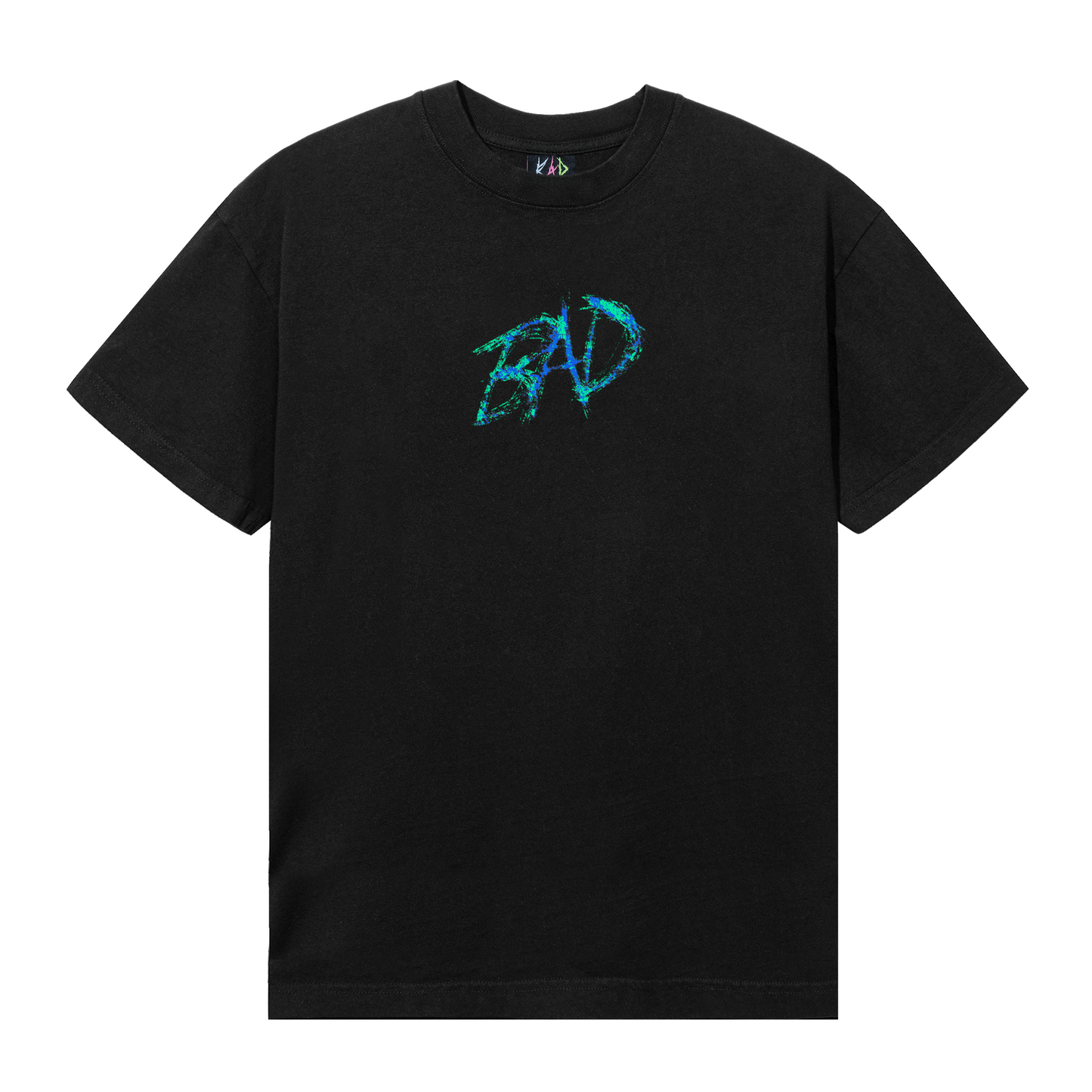 NO END TEE BLACK/BLUE