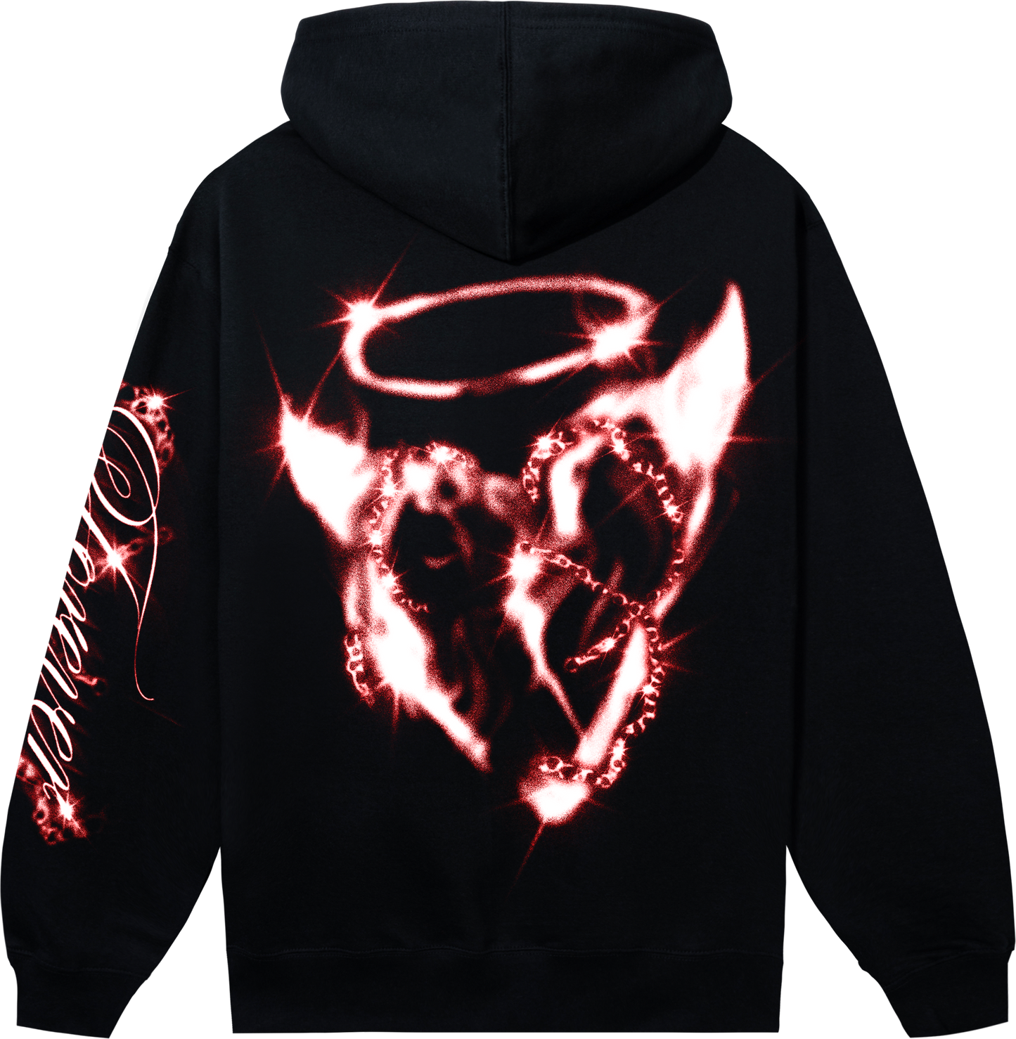 PRECIOUS HOODIE BLACK/RED