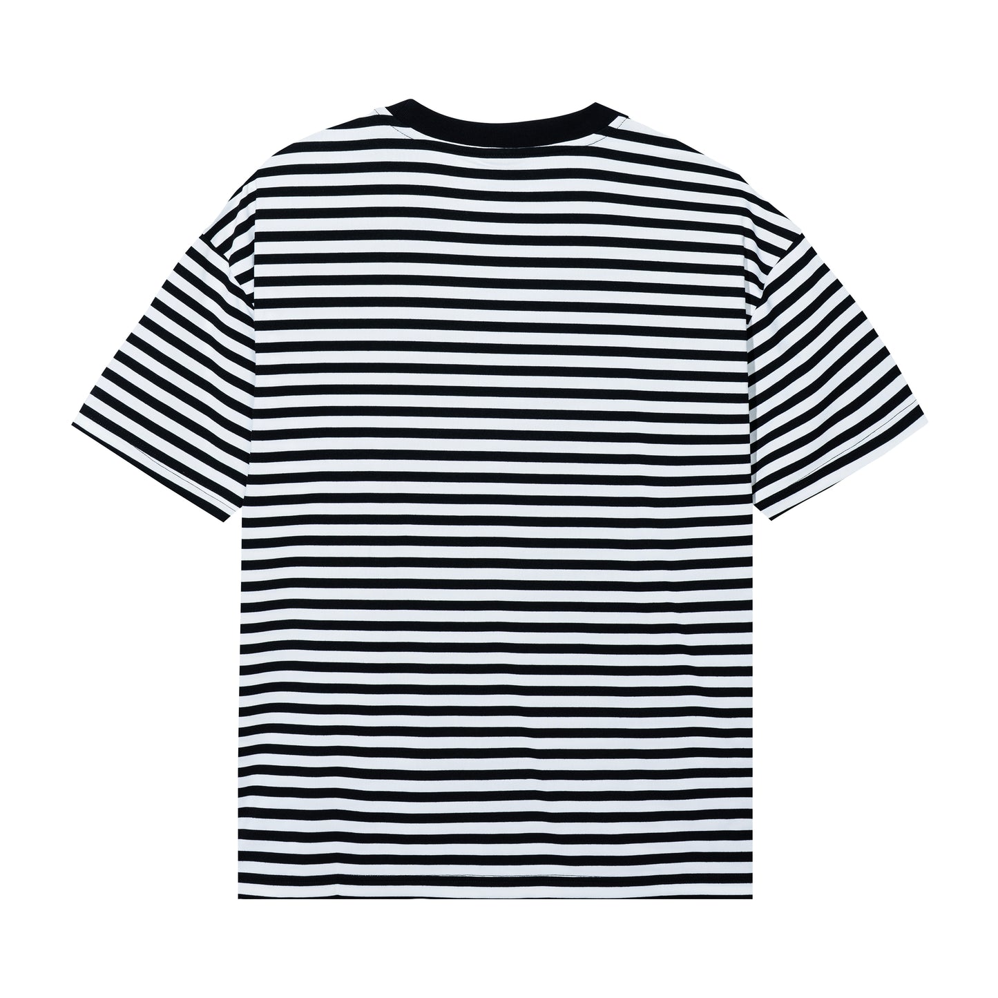 BAD STRIPED TEE BLACK/WHITE