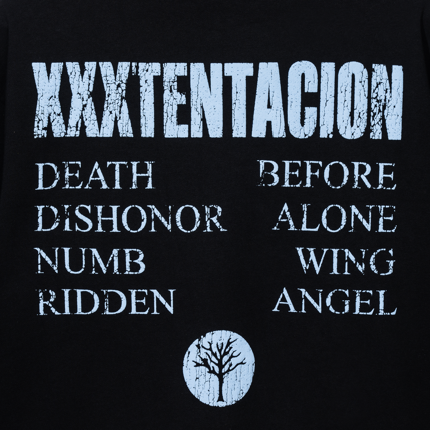 ONE MINUTE HOODIE BLACK/BLUE