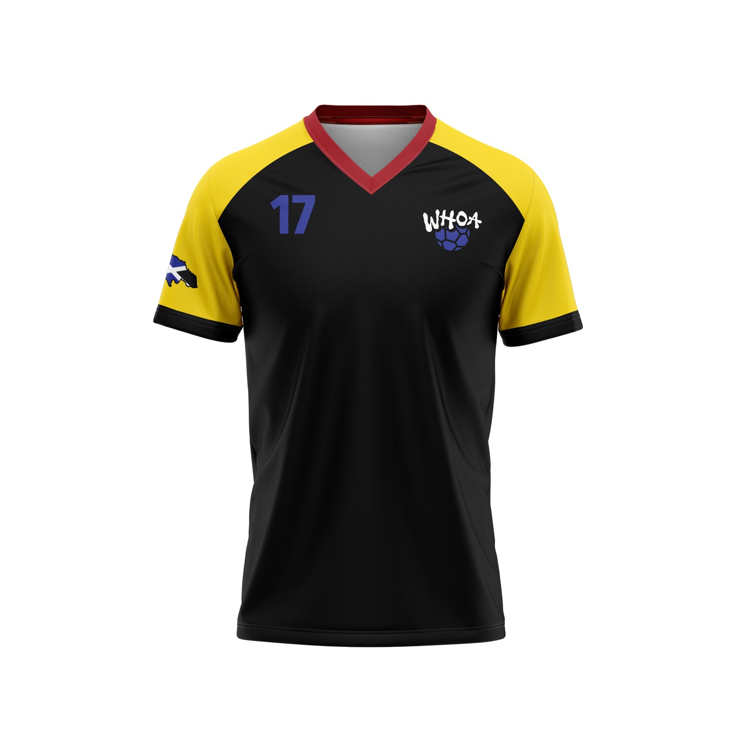 Whoa Charity Short-Sleeve Jersey Black
