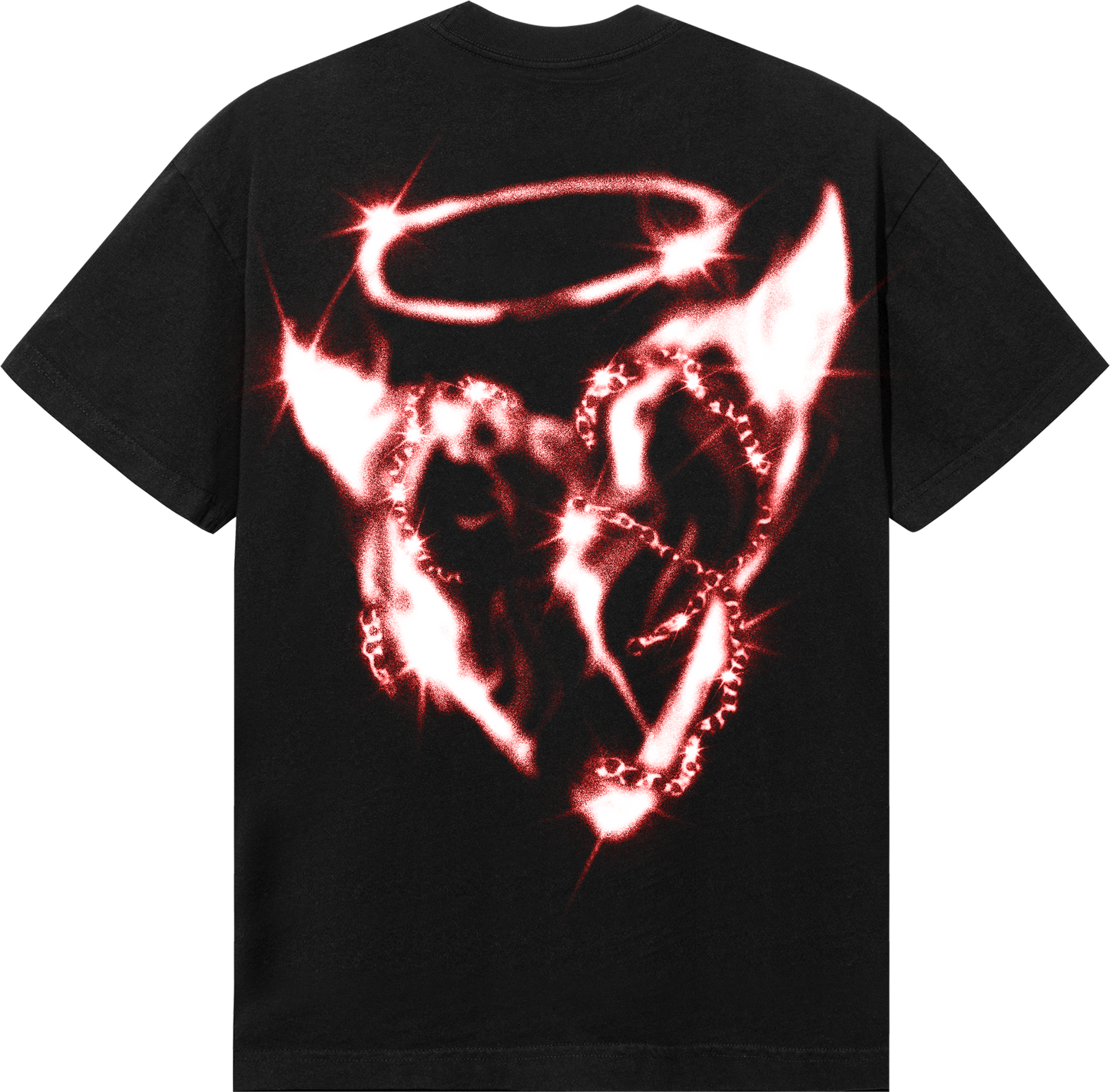 PRECIOUS TEE BLACK/RED