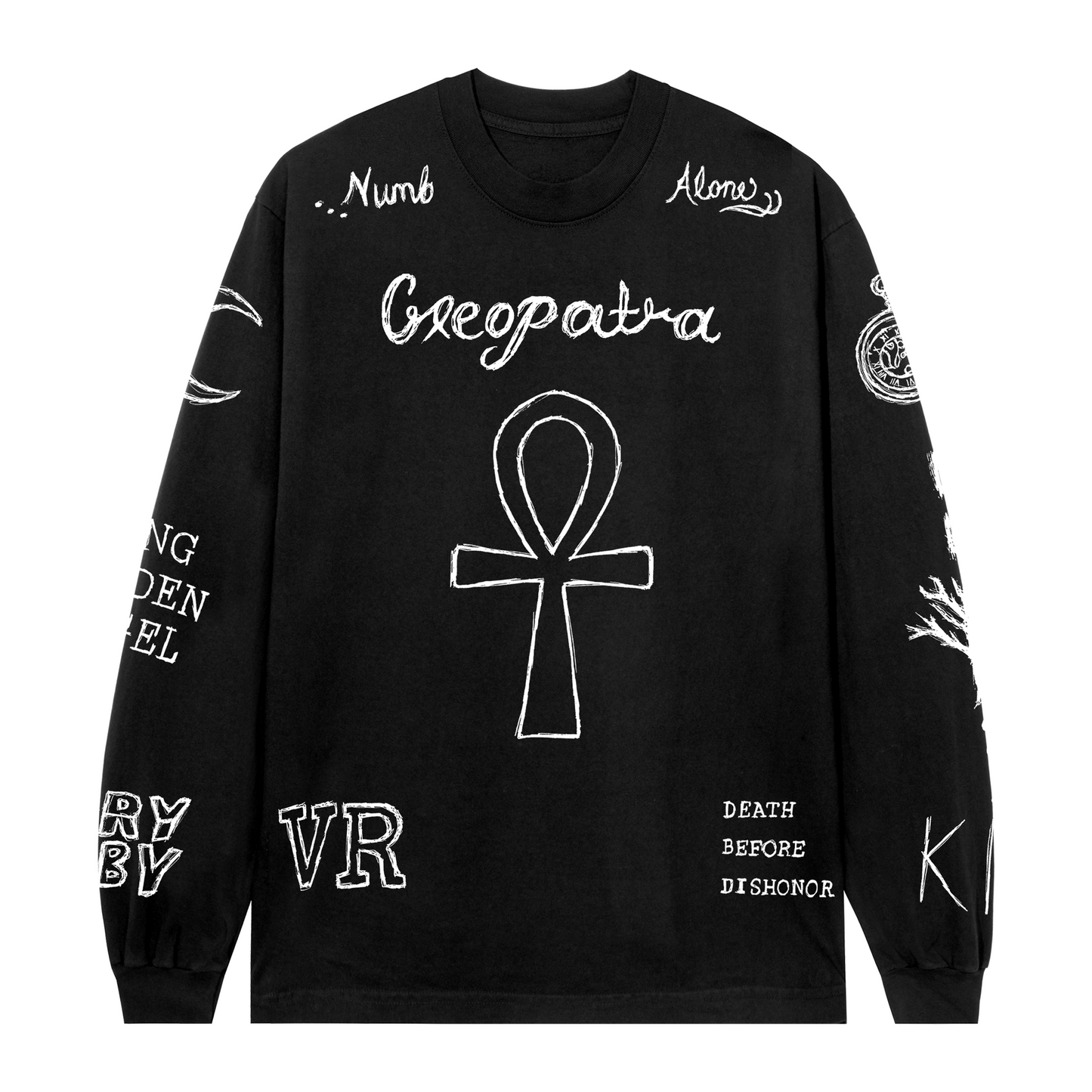 ETERNAL LONG SLEEVE BLACK/WHITE