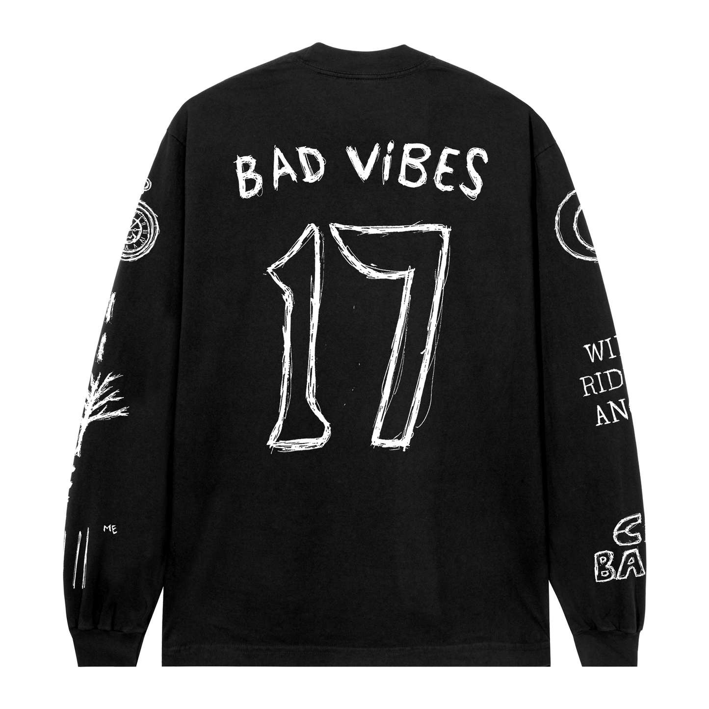 ETERNAL LONG SLEEVE BLACK/WHITE