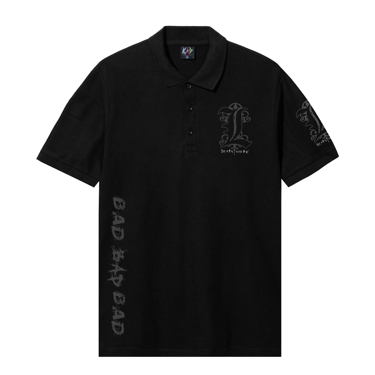 LETTER POLO BLACK