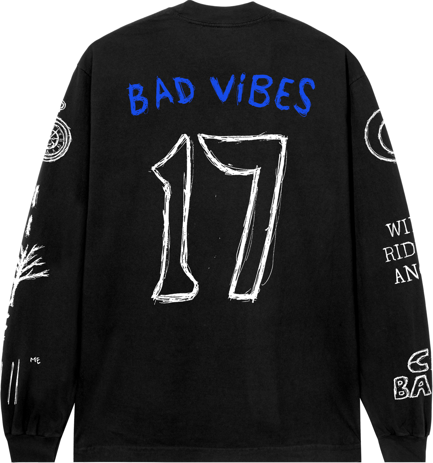 ETERNAL LONG SLEEVE BLACK/BLUE