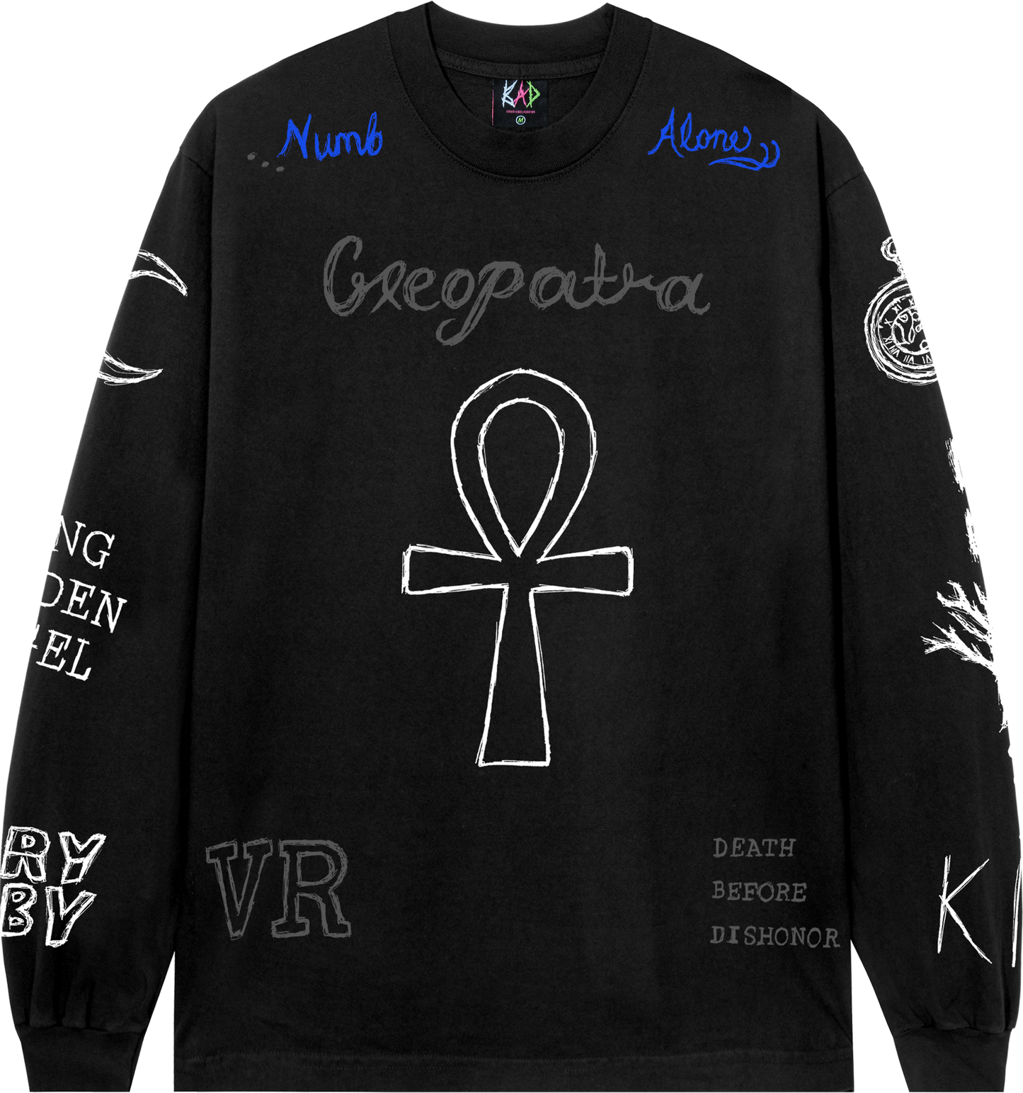 ETERNAL LONG SLEEVE BLACK/BLUE