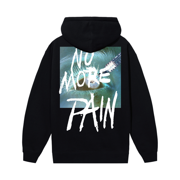 NO MORE PAIN HOODIE BLACK