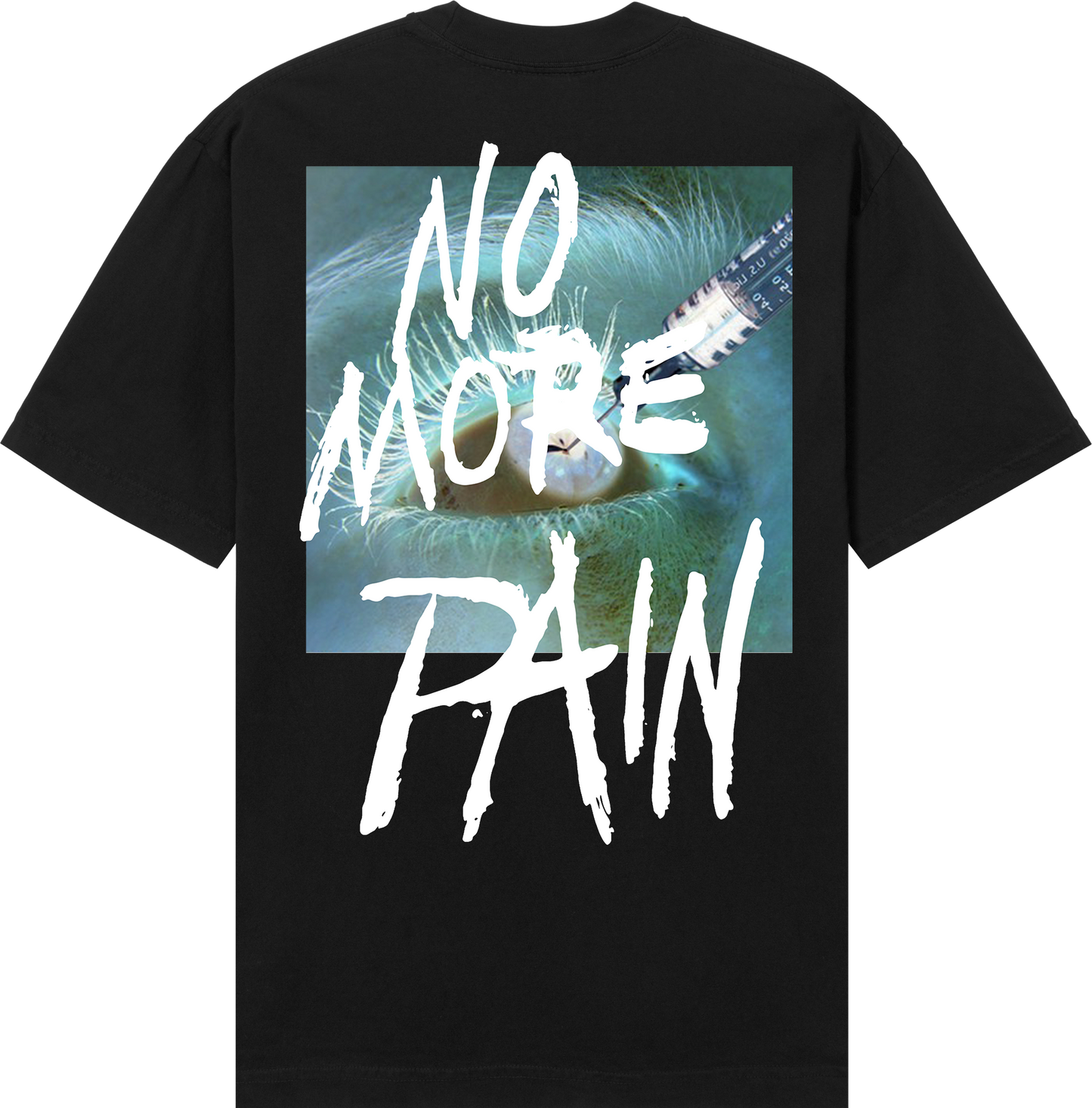 NO MORE PAIN TEE BLACK