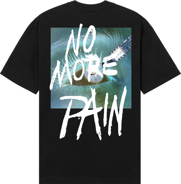 NO MORE PAIN TEE BLACK