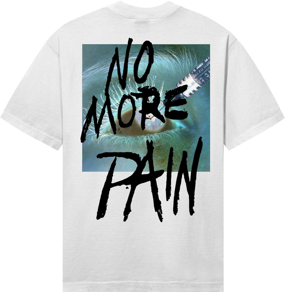 NO MORE PAIN TEE WHITE
