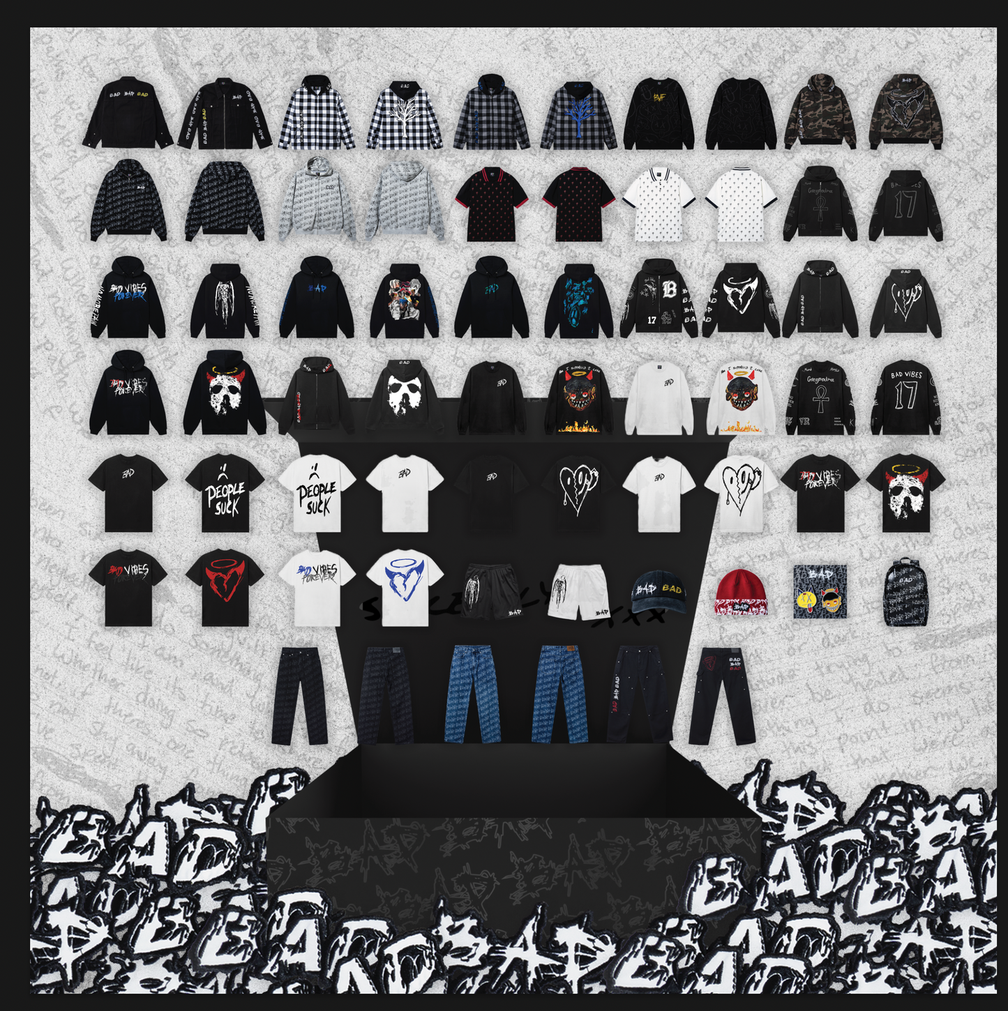 BAD VIBES FOREVER TREE BUNDLE BOX