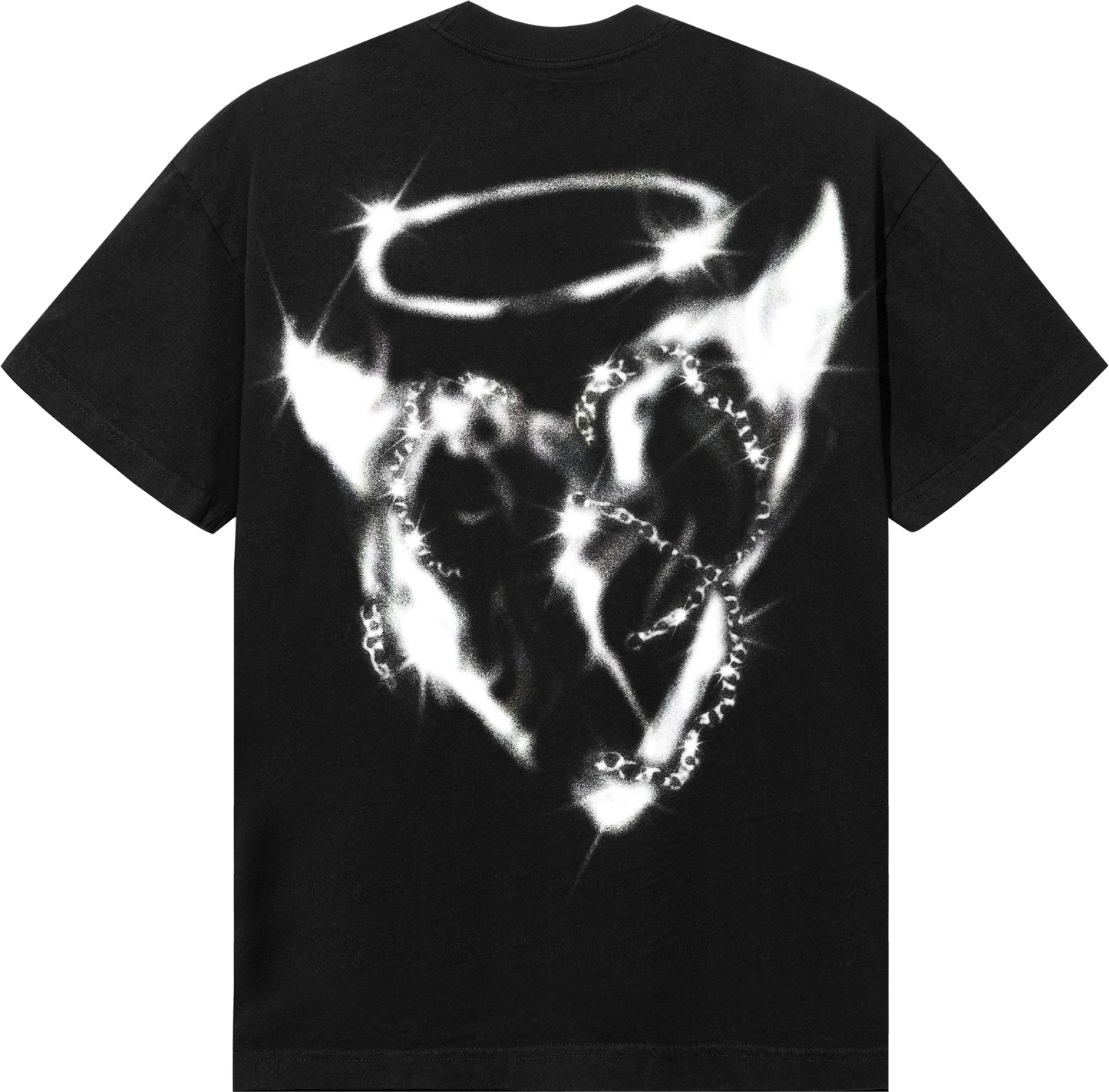 PRECIOUS TEE BLACK/WHITE