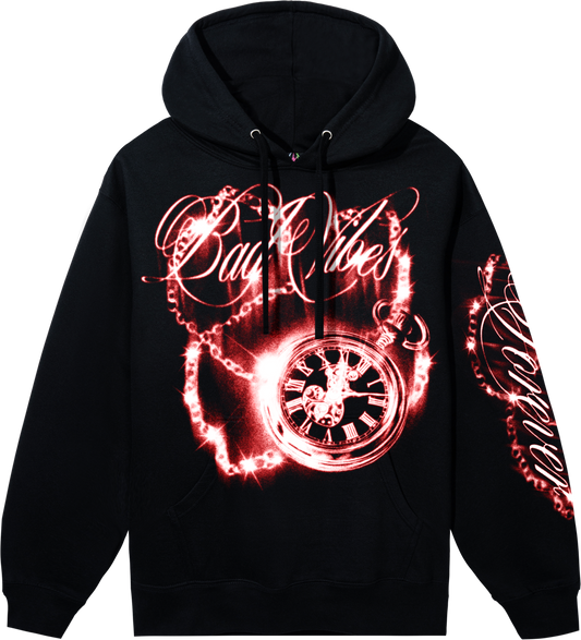PRECIOUS HOODIE BLACK/RED