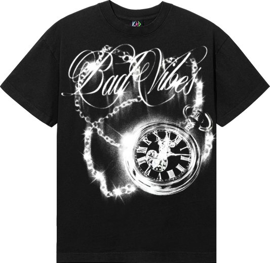 PRECIOUS TEE BLACK/WHITE