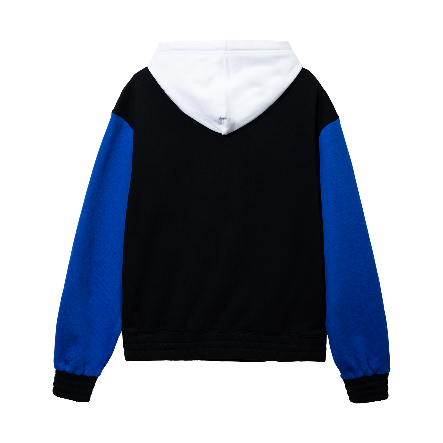 BAD LOGO COLORBLOCK HOODIE BLACK/BLUE MULTICOLOR