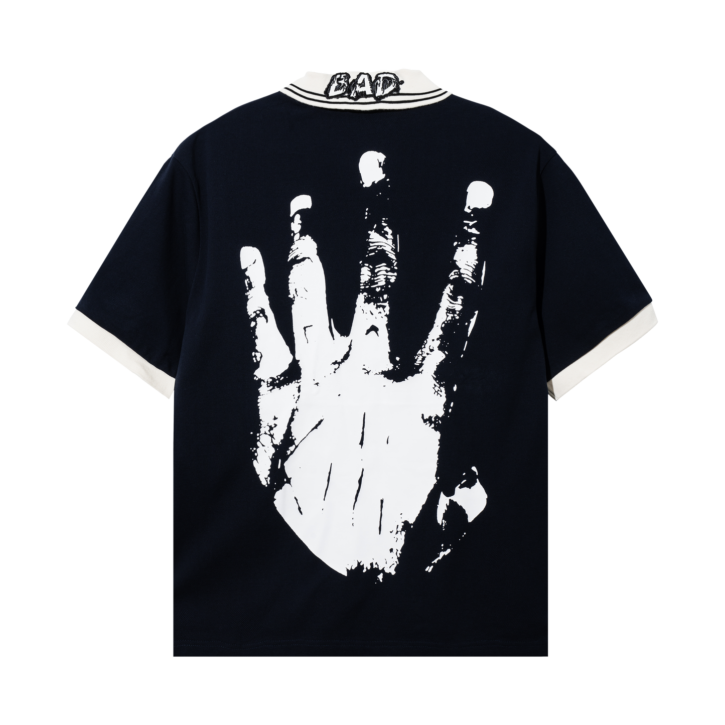 LEGACY POLO NAVY/CREAM