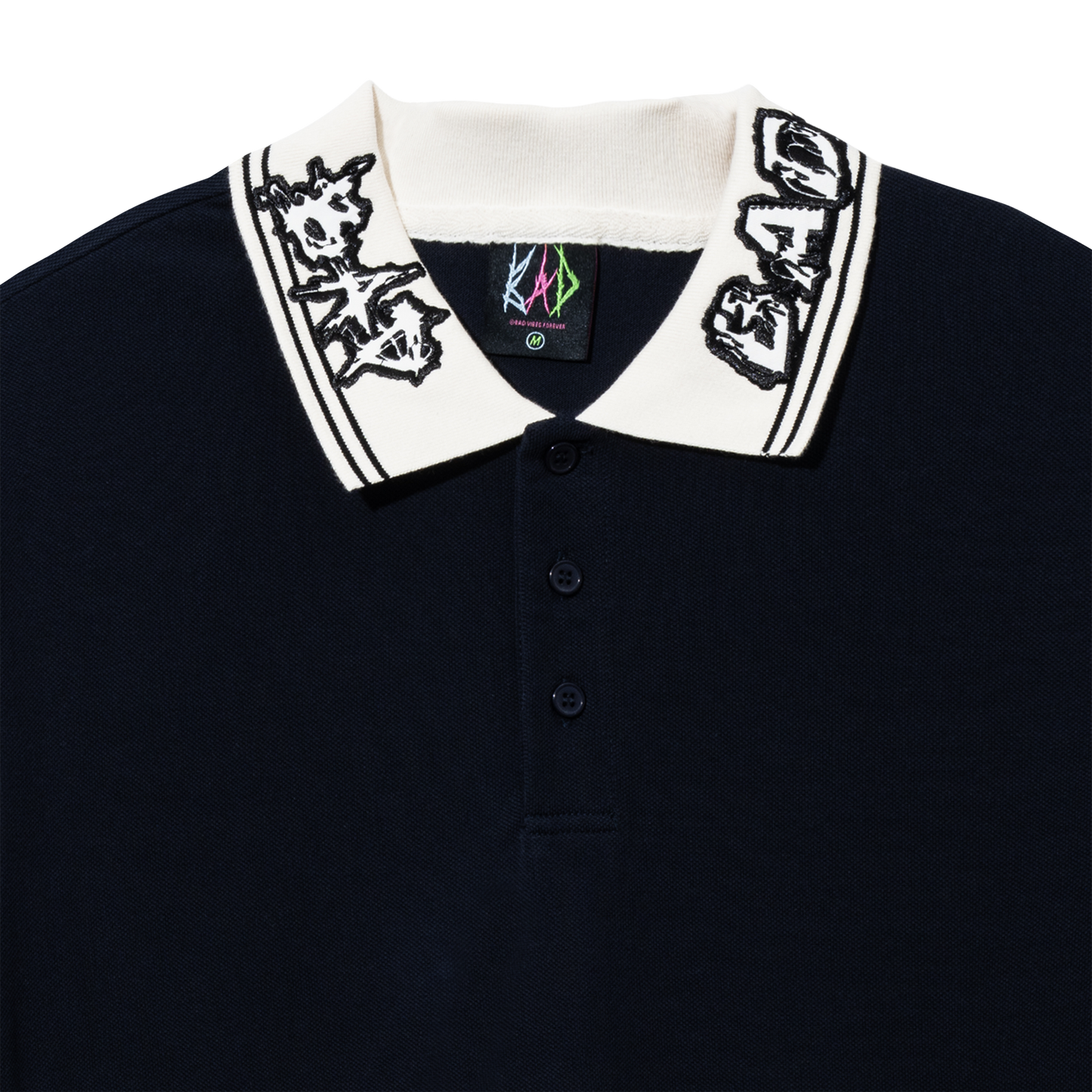 LEGACY POLO NAVY/CREAM