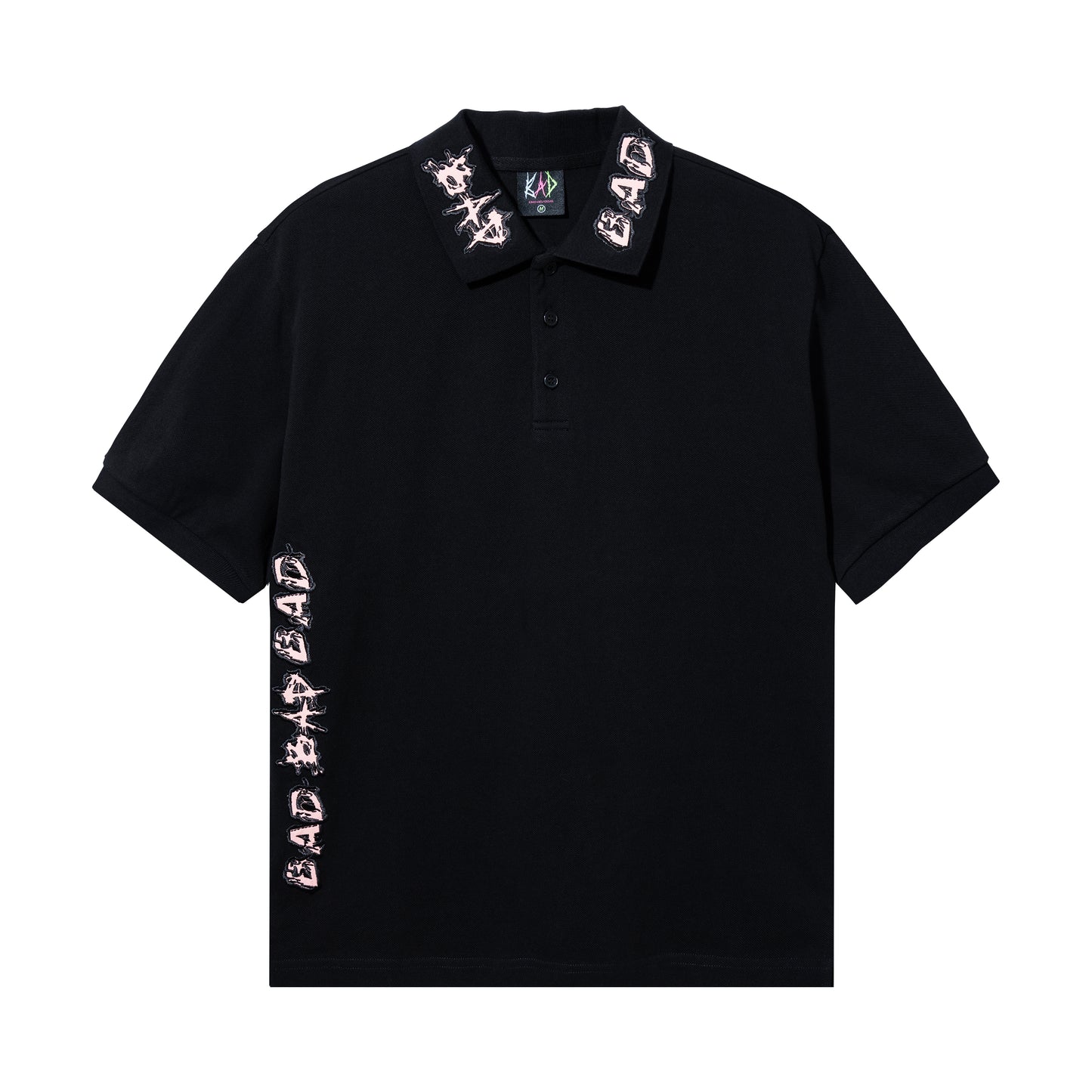 LEGACY POLO BLACK/PINK