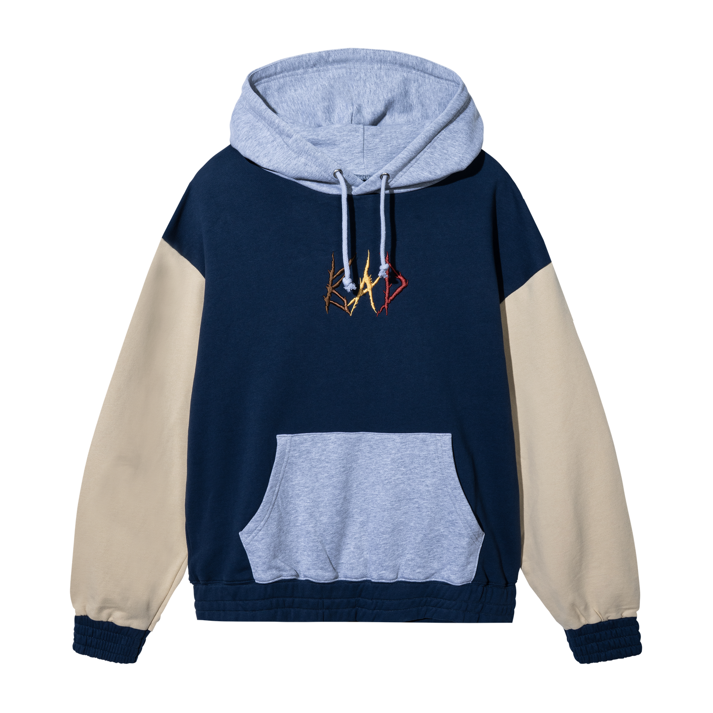 ★XTONZ★ XTT054 Sanford Color Block Nylon Hoodie NAVY MUSINSA | XTONZ XTT054 Sanford color combination nylon