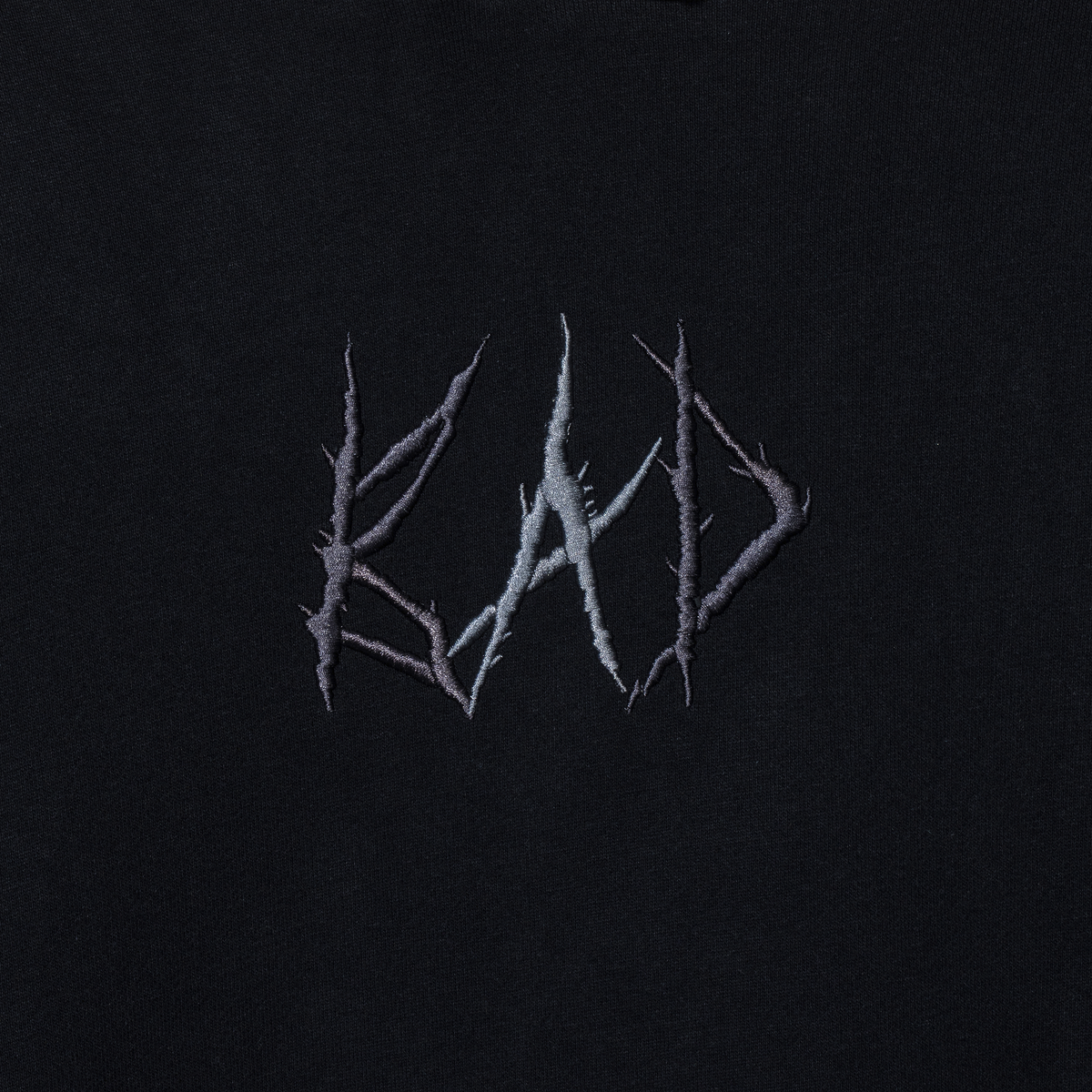 BAD LOGO COLORBLOCK HOODIE BLACK/GREY MULTICOLOR