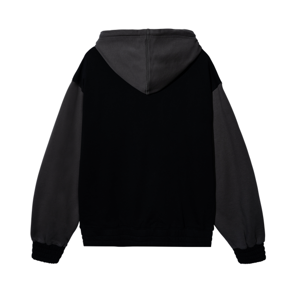 BAD LOGO COLORBLOCK HOODIE TONAL/BLACK MULTICOLOR
