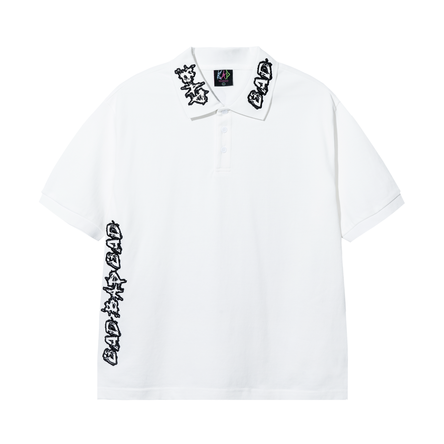 LEGACY POLO WHITE/BLACK
