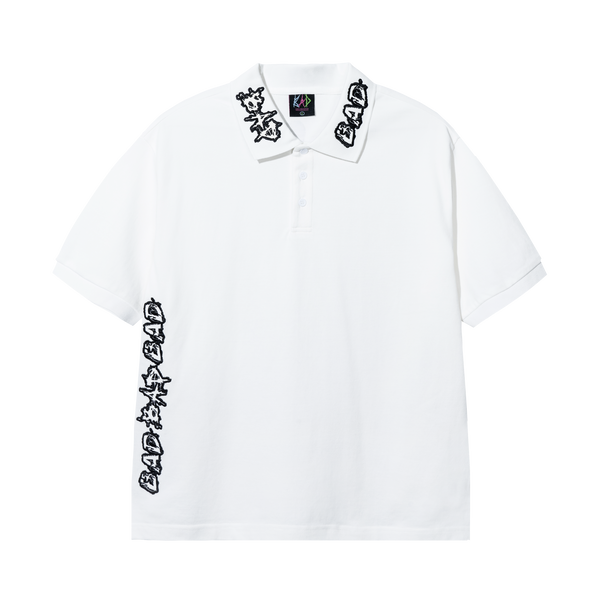 LEGACY POLO WHITE/BLACK