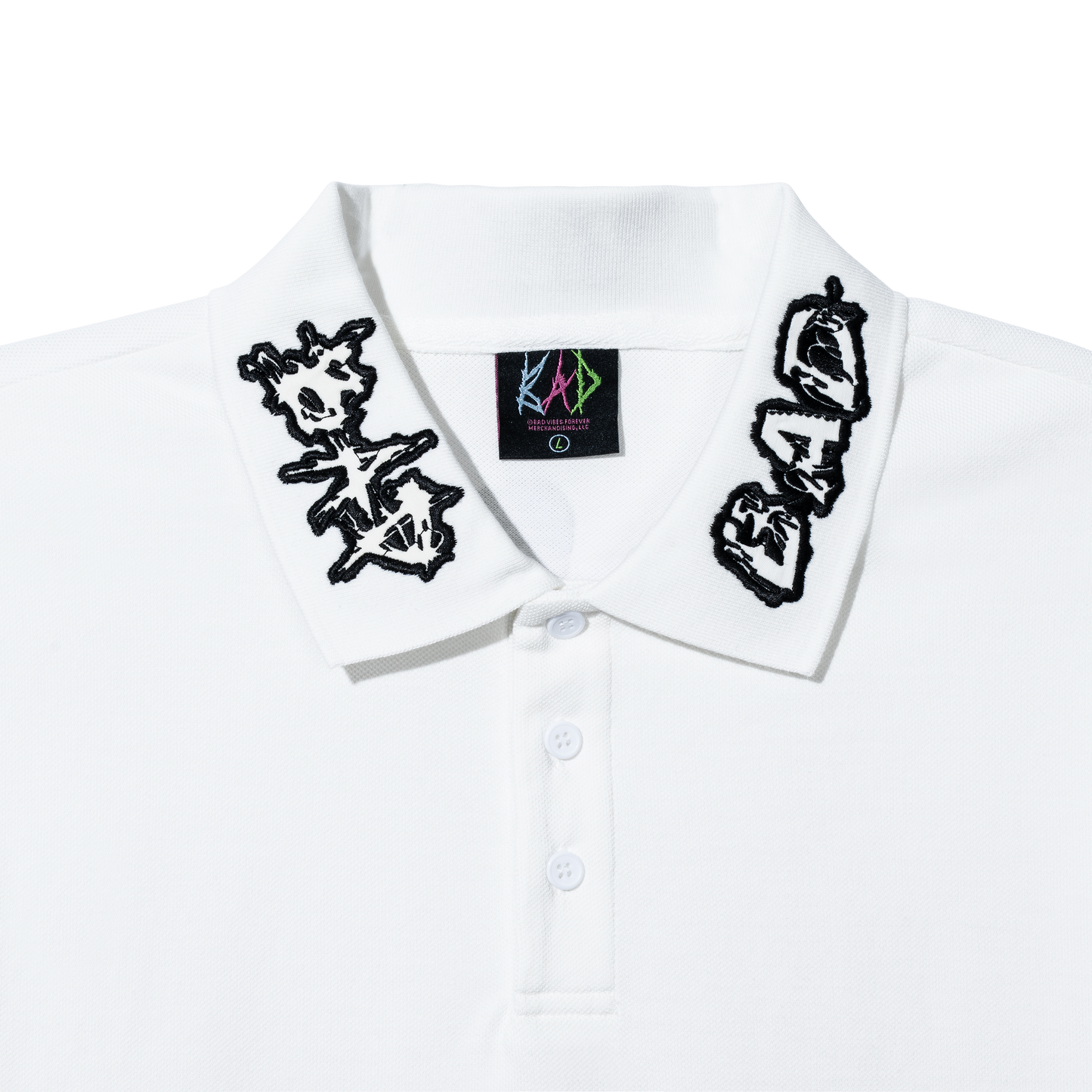LEGACY POLO WHITE/BLACK