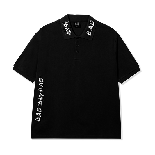 LEGACY POLO BLACK/WHITE