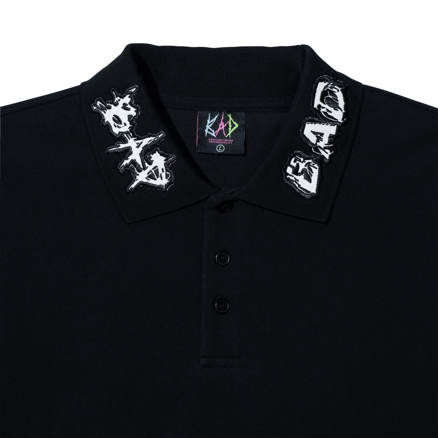 LEGACY POLO BLACK/WHITE