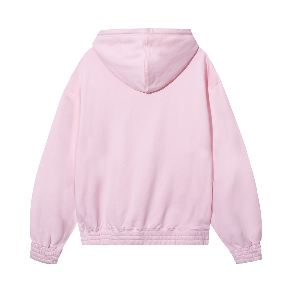 BAD LOGO COLORBLOCK HOODIE PINK