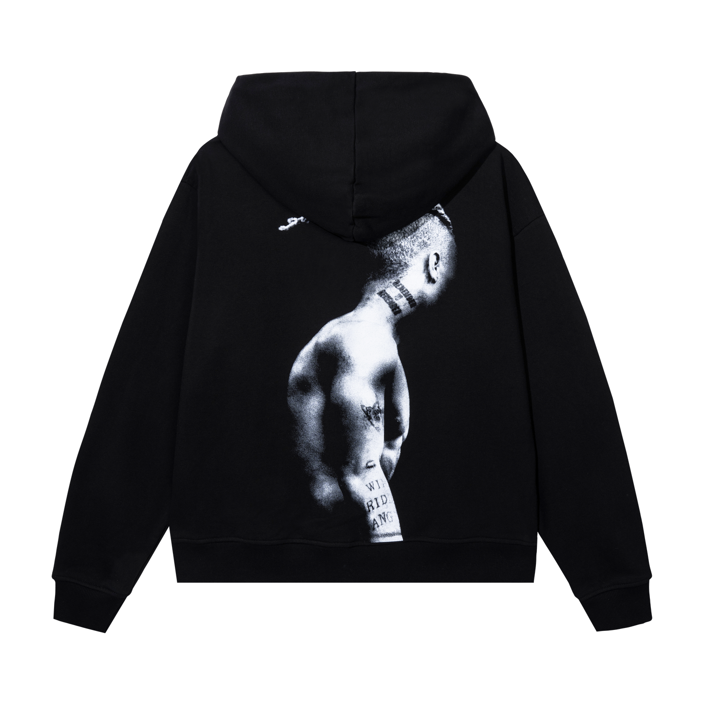 ALONE HOODIE BLACK