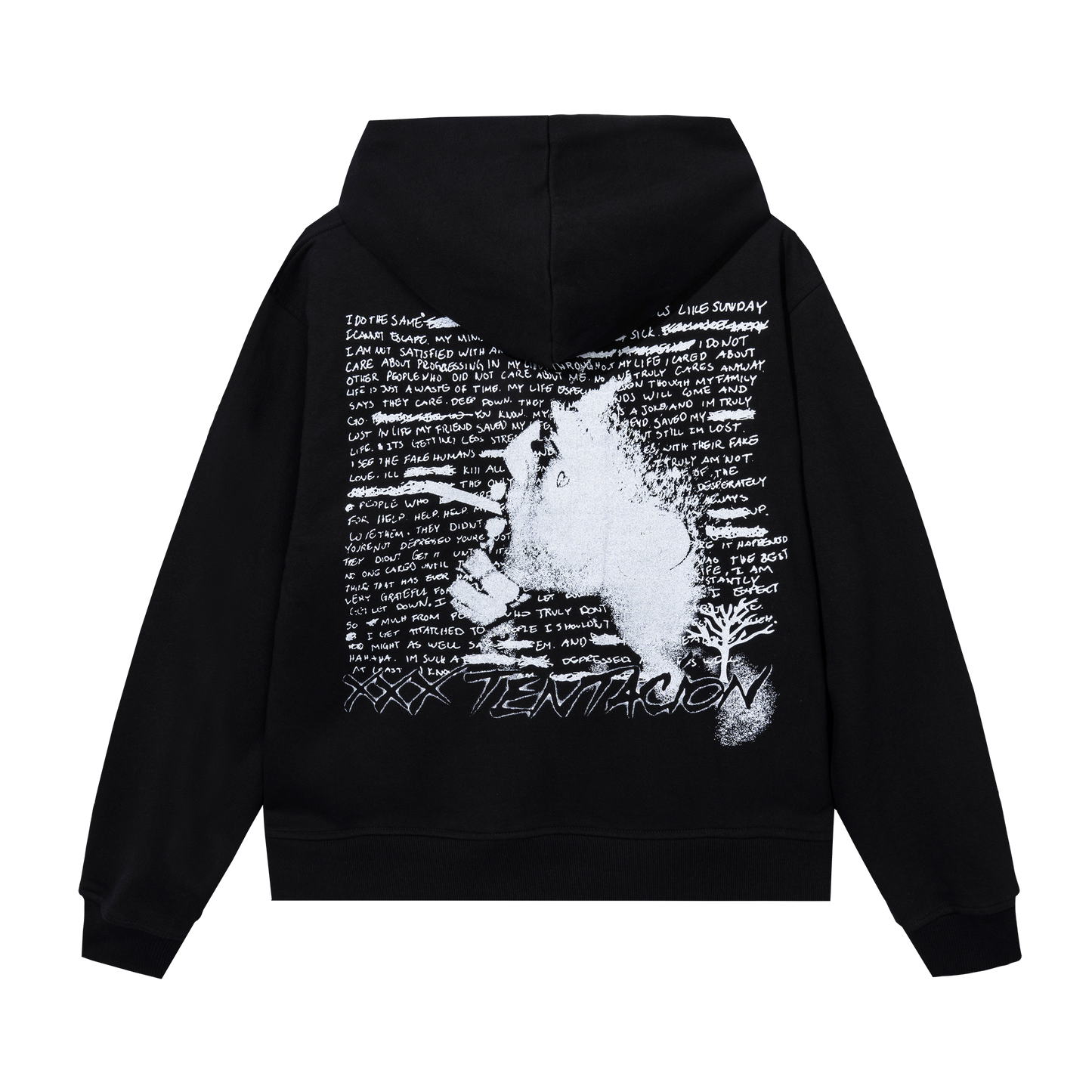 TATTOO HOODIE BLACK