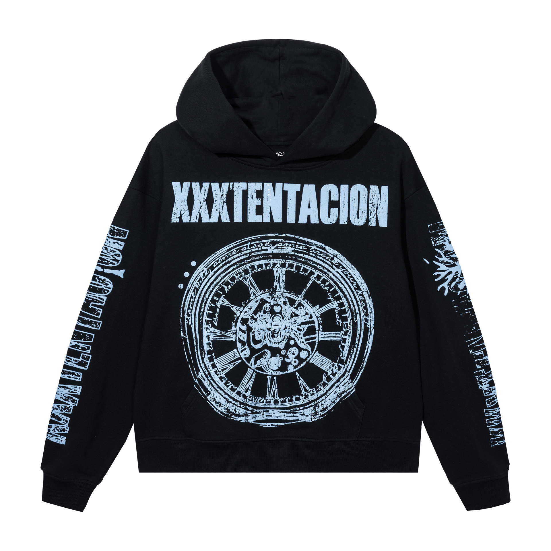 ONE MINUTE HOODIE BLACK BLUE XXXTentacion