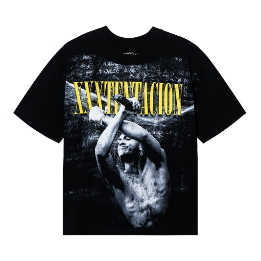 GUARDIAN ANGEL TEE BLACK/YELLOW