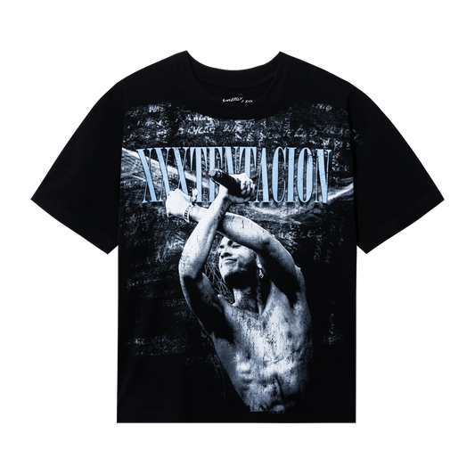 GUARDIAN ANGEL TEE BLACK/BLUE