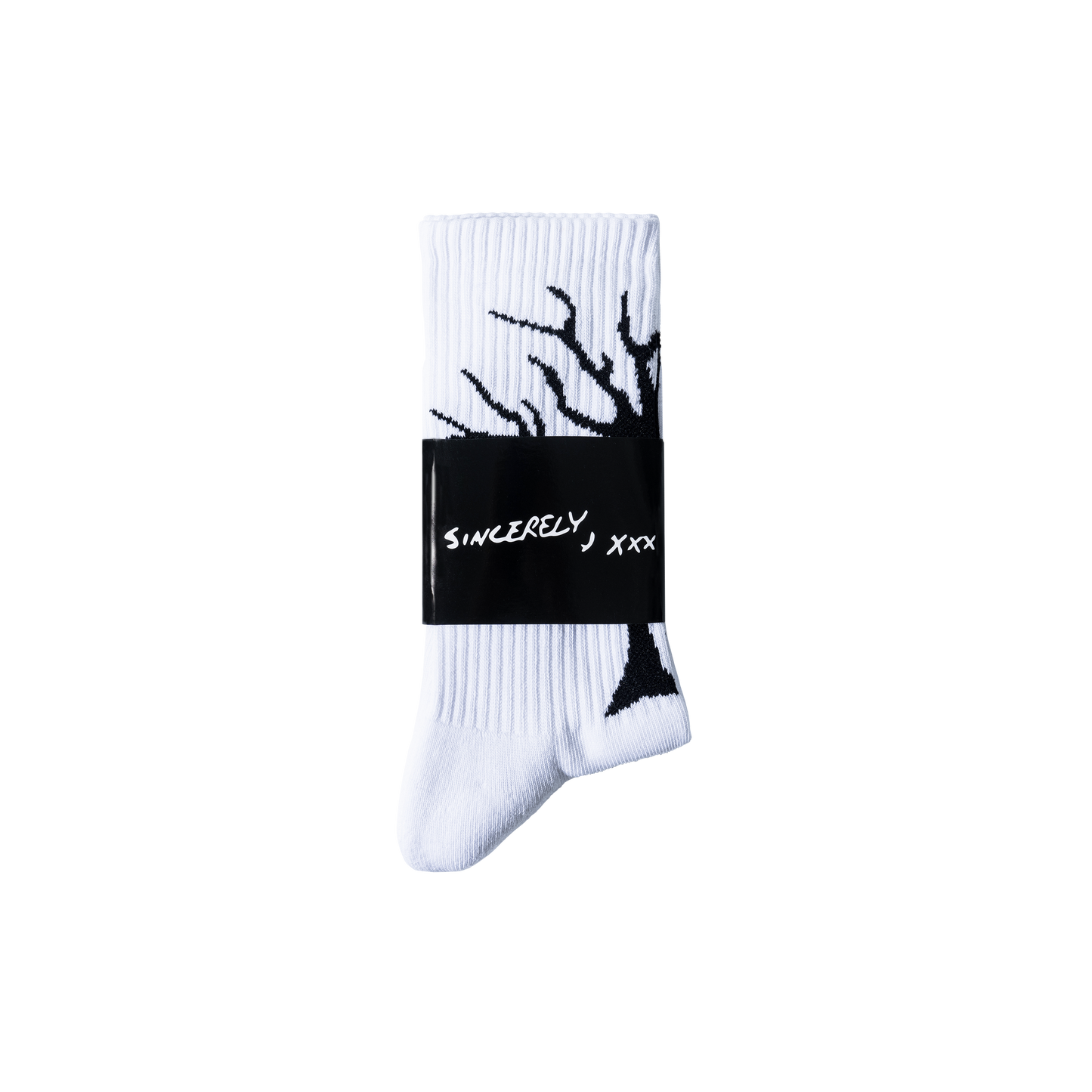 X TREE SOCKS WHITE