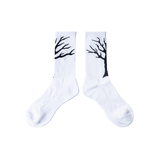 X TREE SOCKS WHITE