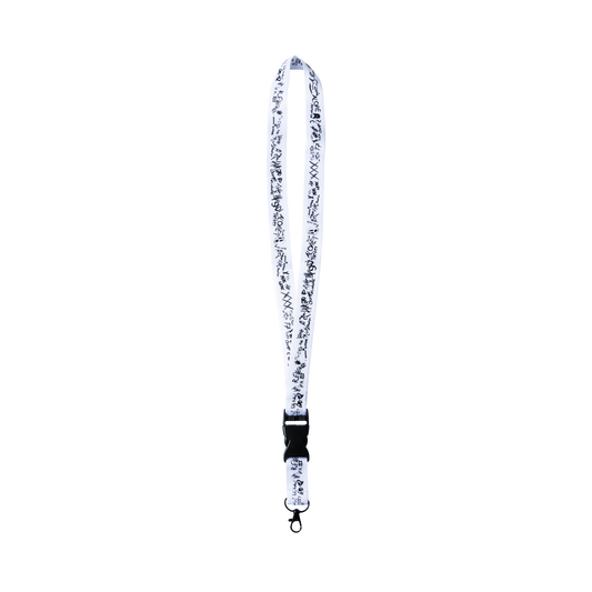 SKETCH LANYARD WHITE