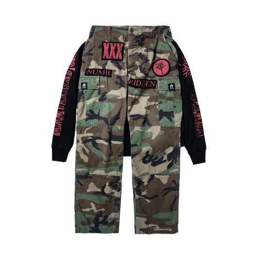 [ONE OF ONE] ONE MINUTE CAMO HYBRID PANT